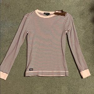 Long sleeve polo shirt